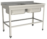 Ванна моечная Restoinox ВМЦ-2/13/6-БО-ЭН