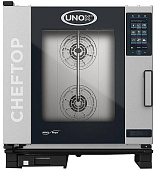 Пароконвектомат UNOX XEVC-0711-GPRM-HT газ купить по низкой цене в Симферополе | Комплекс Трейд.