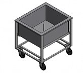 Ванна передвижная Техно-ТТ ВМ-10/607К