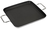 Сковорода-гриль квадратная Luxstahl (240х240 мм, антиприг. покрытие)