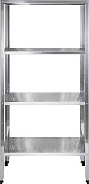 Стеллаж кухонный Luxstahl СРП-1800x1000x500