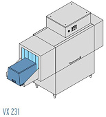 Машина для мойки ящиков DIHR VX 231 DX+DDE