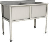 Ванна моечная Restoinox ВМС-2/4-Б-ЭЦ