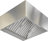 Зонт вытяжной коробчатый Restoinox ЗВПК-06/08