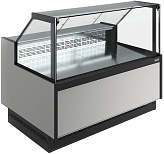 Витрина холодильная "рыба на льду" Carboma BAVARIA 4 GC110 SP 1,5-1 без боковин (версия 2.0)