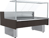 Витрина холодильная Carboma GC110 VV 1,25-1-1 (ВХСр-1,25 GC110) (динамика, выносной агрегат)