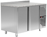 Стол холодильный POLAIR TM2GN-G (гранит, с бортом)