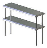 Полка кухонная настольная Gastrolux ПН-113/2