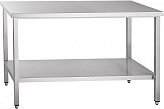 Стол производственный Abat СПРО-6-4 каркас из нерж. стали, с полкой