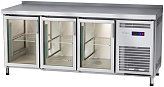Стол холодильный Abat СХС-70-02 (3 двери-стекло, борт)