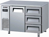 Стол холодильный Turbo air KUR12-3D-3 700 мм