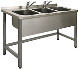 Ванна моечная тройная бизнес Simeco ВМ3E1606