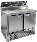 Стол для пиццы HICOLD PZE2-11/GN (1/6) камень