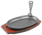 Сковорода для фахитос «Эмбер Каст Мэтт» Prohotel (280х135 мм)