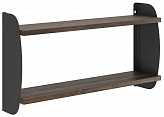 Полка КОБОР S2-80/20 black/charlston