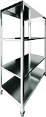 Стеллаж кухонный Restoinox СТП-6/4