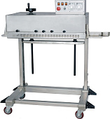 Роликовый конвейерный запайщик Hualian FR-1370L/T SS (нерж.)