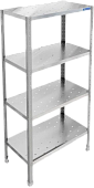 Стеллаж кухонный KAYMAN СК-441/1205 (без укосин)