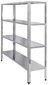 Стеллаж кухонный Luxstahl СР-1800x1900x300/4