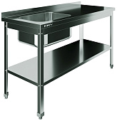 Ванна моечная Restoinox ВМСР/1-15/6-БЛП-ЭН