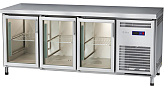 Стол холодильный Abat СХС-70-02 (3 двери-стекло, без борта)