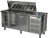 Стол холодильный для салатов КАМИК СОН-1418586К