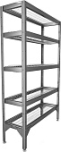 Стеллаж кухонный Hessen СТ-1800*1200/5 нерж.