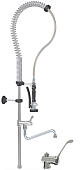 Устройство душирующее RUBINETTERIE DEL FRIULI 00991125 в комплекте со смесителем 00206002