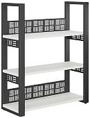 Стеллаж открытый КОБОР SО3-100/36 black/premium